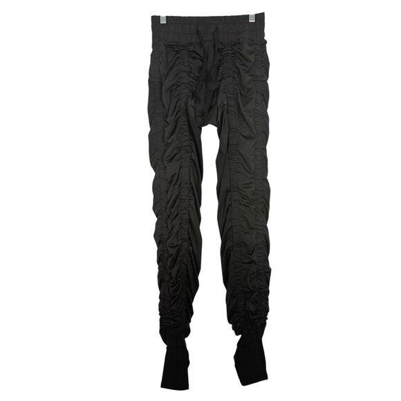 Agogie +20 Resistance Womens Size XL Pants Ruched Joggers Workout Black Leggings - Picture 5 of 6